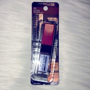 Maybelline Tattoo Studio Brow Styling Gel, Up to 36HR Wear, Deep Brown 0.2 fl oz